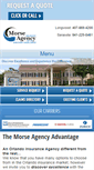 Mobile Screenshot of morseagency.com